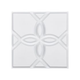 3D Wall Panels, 33-Pack 11.81 x 11.81 in PVC Modern Art Minimalist Floral Tiles, 32 Sq.Ft Coverage Accent Wall Panel, Interior Home Decor for Cei