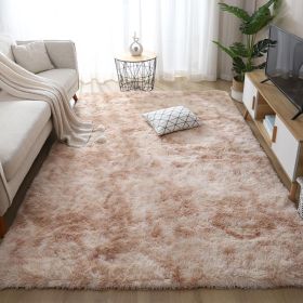 Plush Girl's Room With Tatami Mats Beside The Bed (Option: Beige-120x160cm)