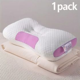YBZ 3D Knitted Cotton Massage Pillow 1pack (Option: Pink)